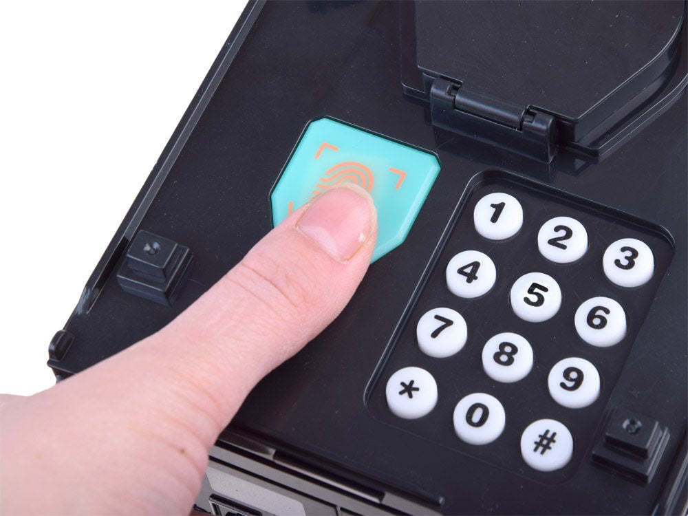 Vaikiška taupyklė su PIN kodu - Policijos automobilis