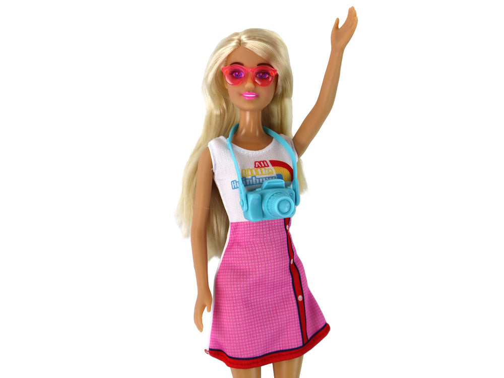 Lėlės Anlily rinkinys su vaikų ir priedais 8 el