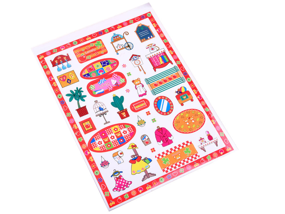 Sulankstomas lėlių namas su priedais