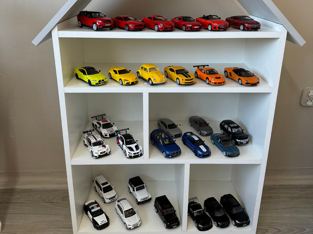 Žaislinis automobilis Toyota GR Supra 1:31, geltonas