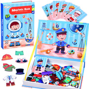 Magnetinių dėlionių knyga profesijos 59 el.