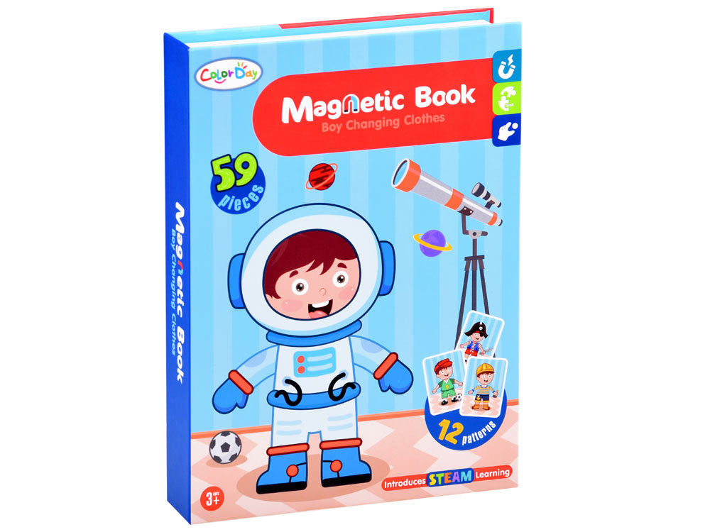 Magnetinių dėlionių knyga profesijos 59 el.