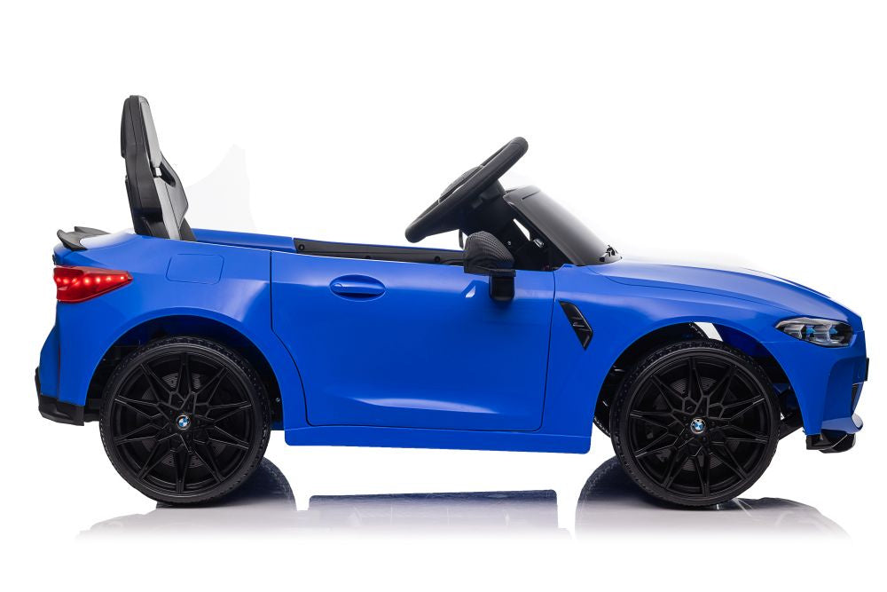 Vienvietis elektromobilis vaikams BMW M4, mėlynas
