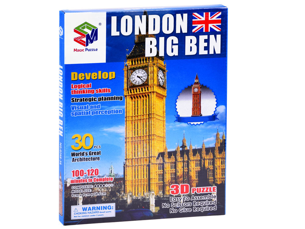 3D dėlionė, Londono Big Benas