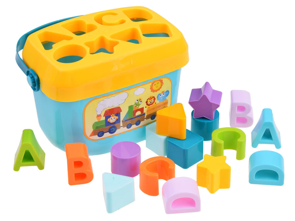 Rūšiuotojas, raidės ir formos 16 vnt.