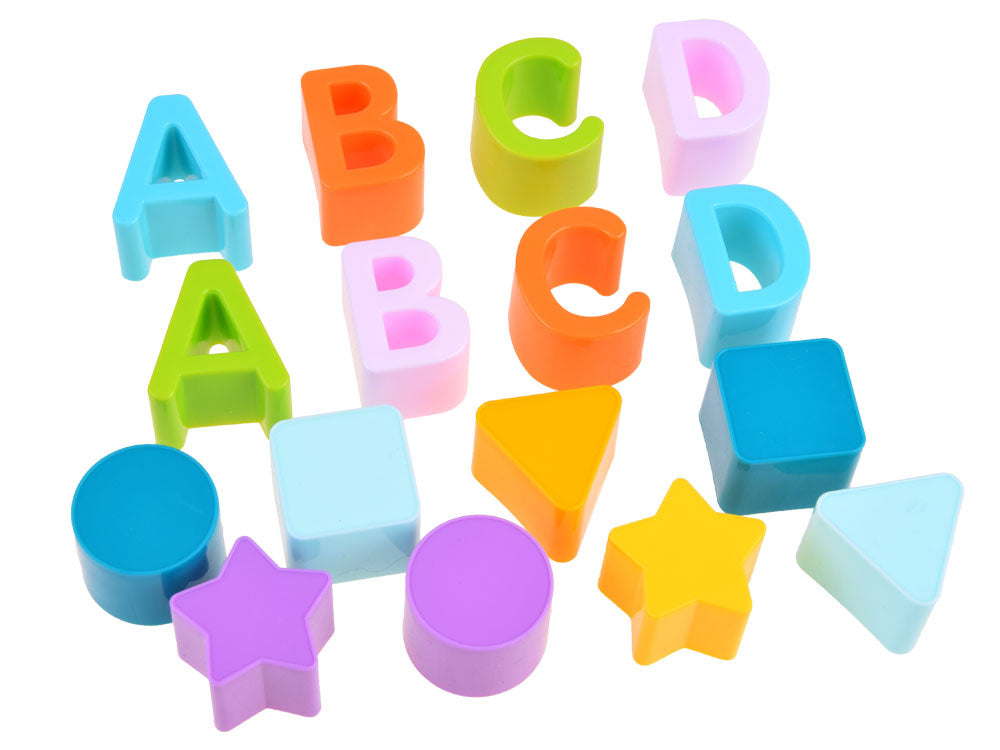 Rūšiuotojas, raidės ir formos 16 vnt.