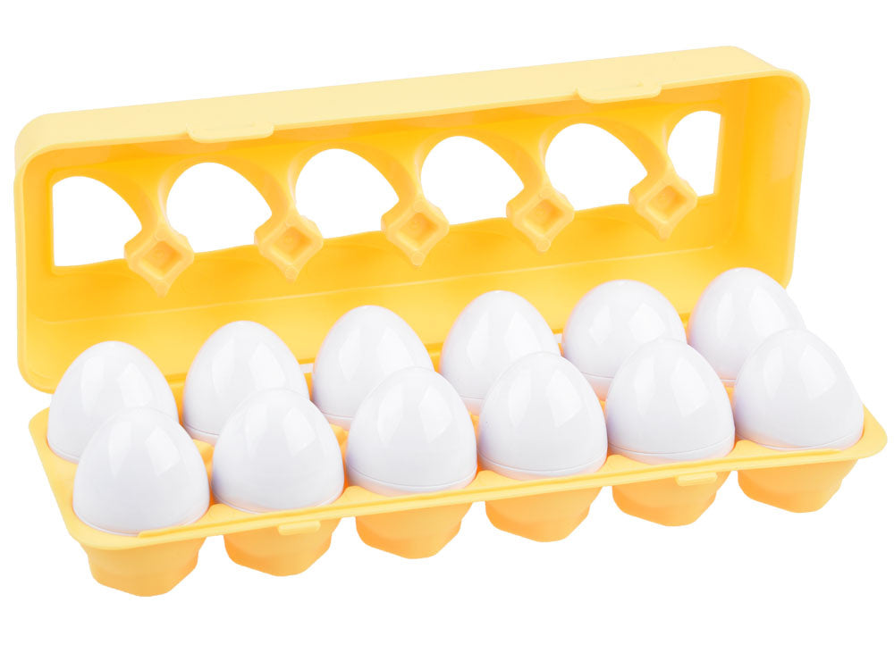 Edukacinių kiaušinių dėlionė 12vnt.