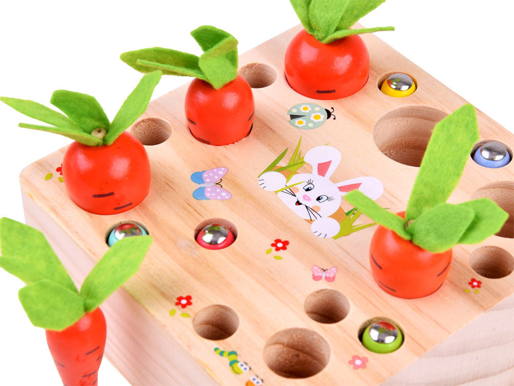 Medinis žaidimas „Morkos ir kirminai“