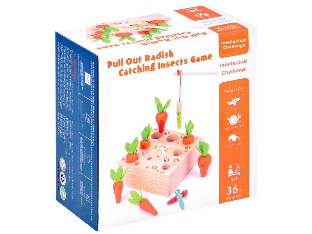 Medinis žaidimas „Morkos ir kirminai“