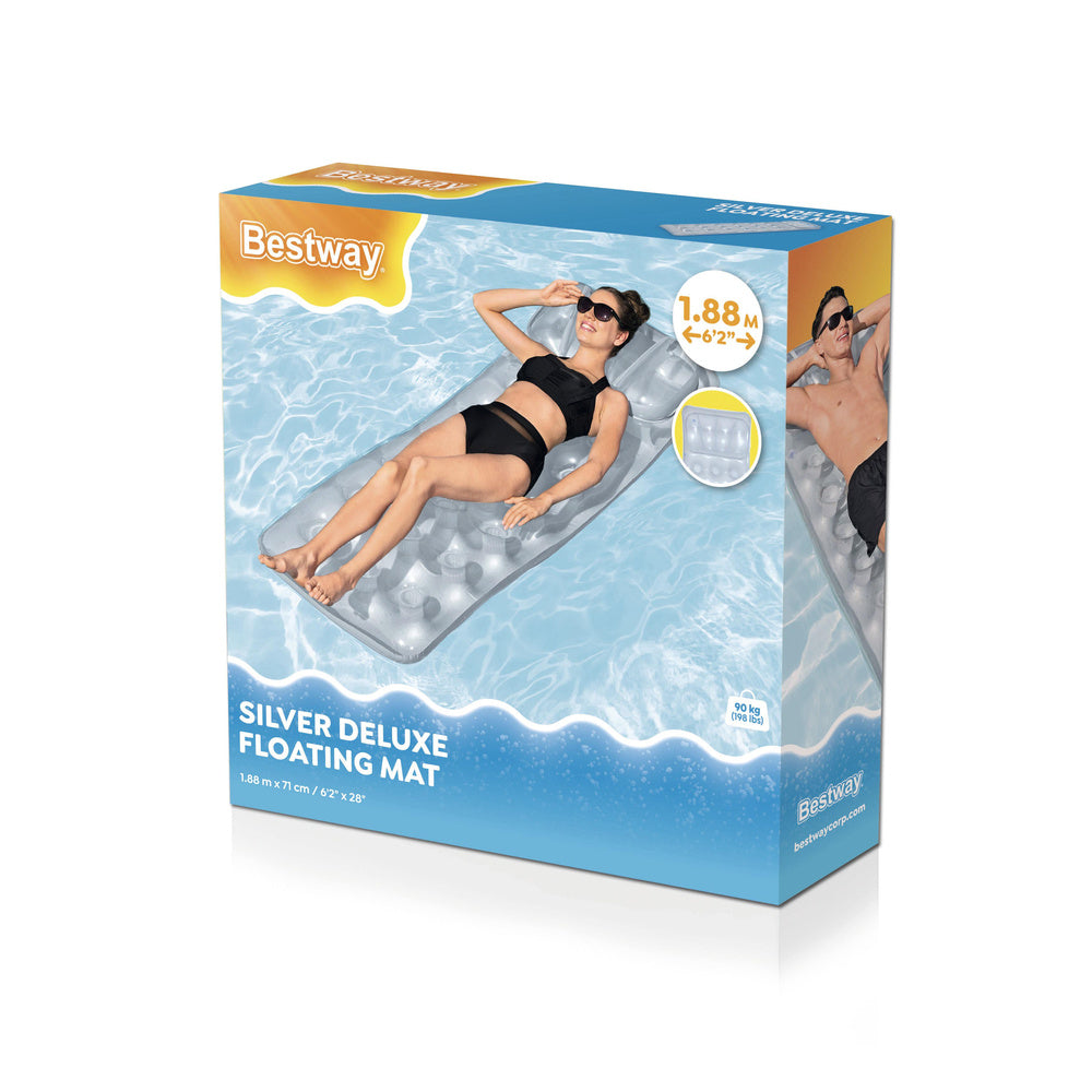 Pripučiamas plaukimo čiužinys 188x71cm, Bestway 43024