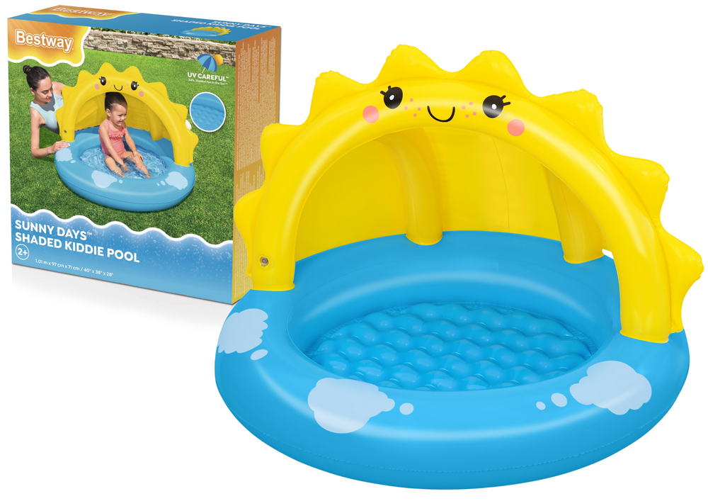 Pripučiamas sodo baseinas su stogeliu 101 cm, Bestway