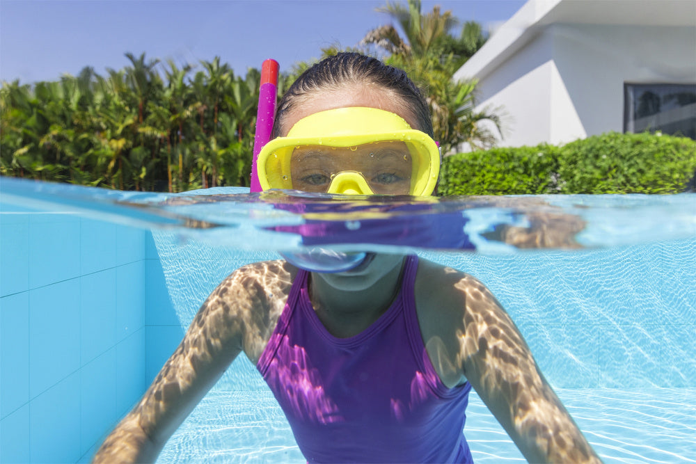 Plaukimo kaukė vaikams su snorkeliu, Bestway 24036