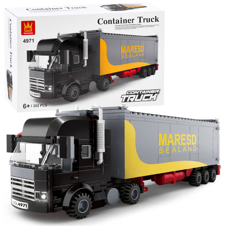 Konstruktorius sunkvežimis su priekaba 352 el.