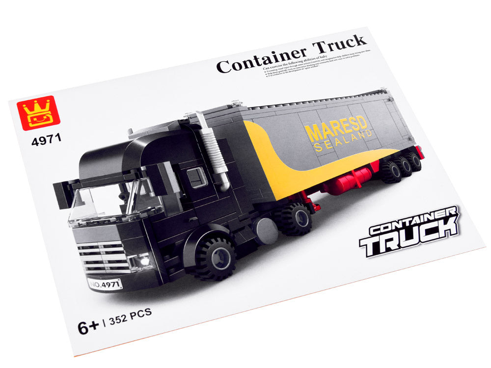 Konstruktorius sunkvežimis su priekaba 352 el.