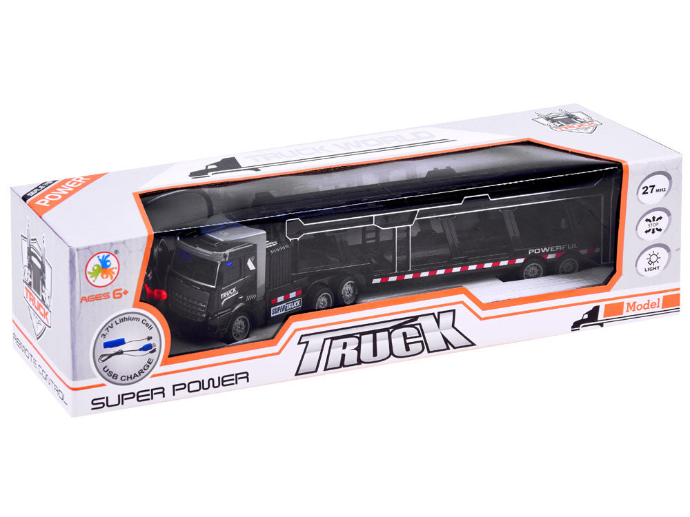 Nuotoliniu būdu valdomas vilkikas puspriekabe automobiliams