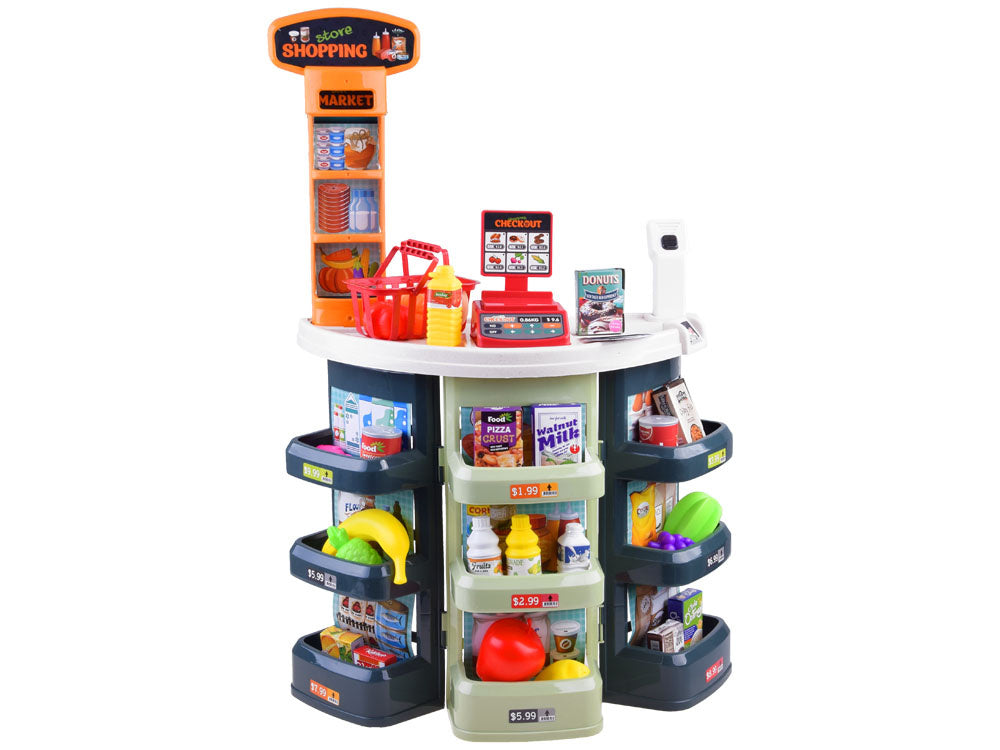 Vaikiška maisto prekių parduotuvė su priedais 44el