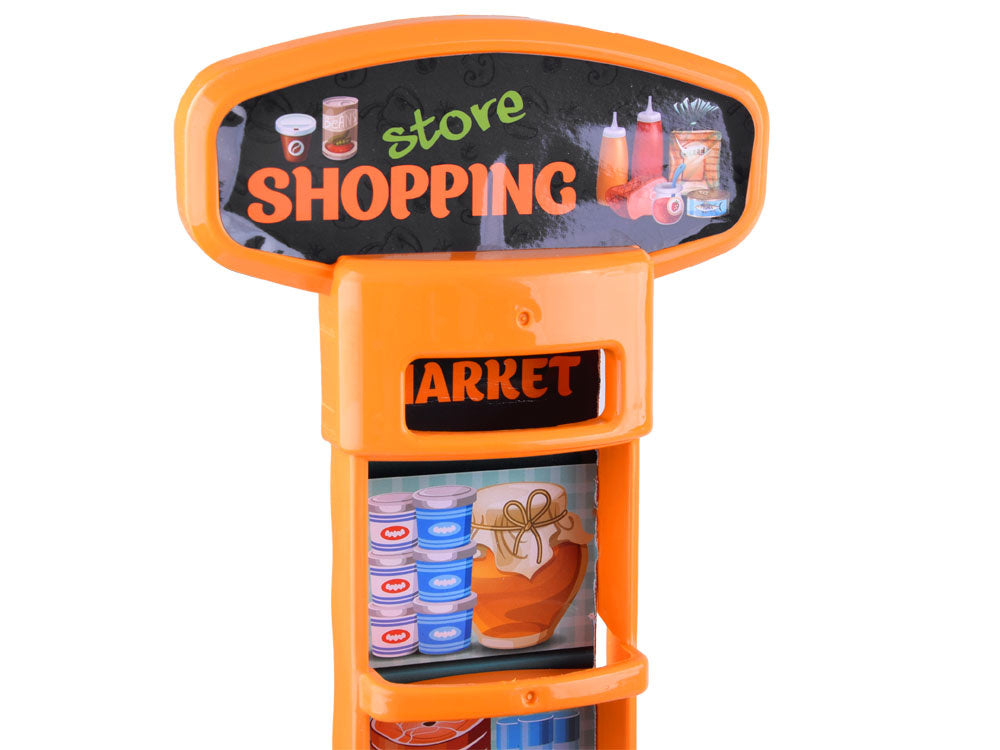 Vaikiška maisto prekių parduotuvė su priedais 44el