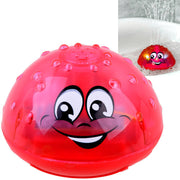 Plūduriuojantis ir šviečiantis vonios fontanas, raudonas