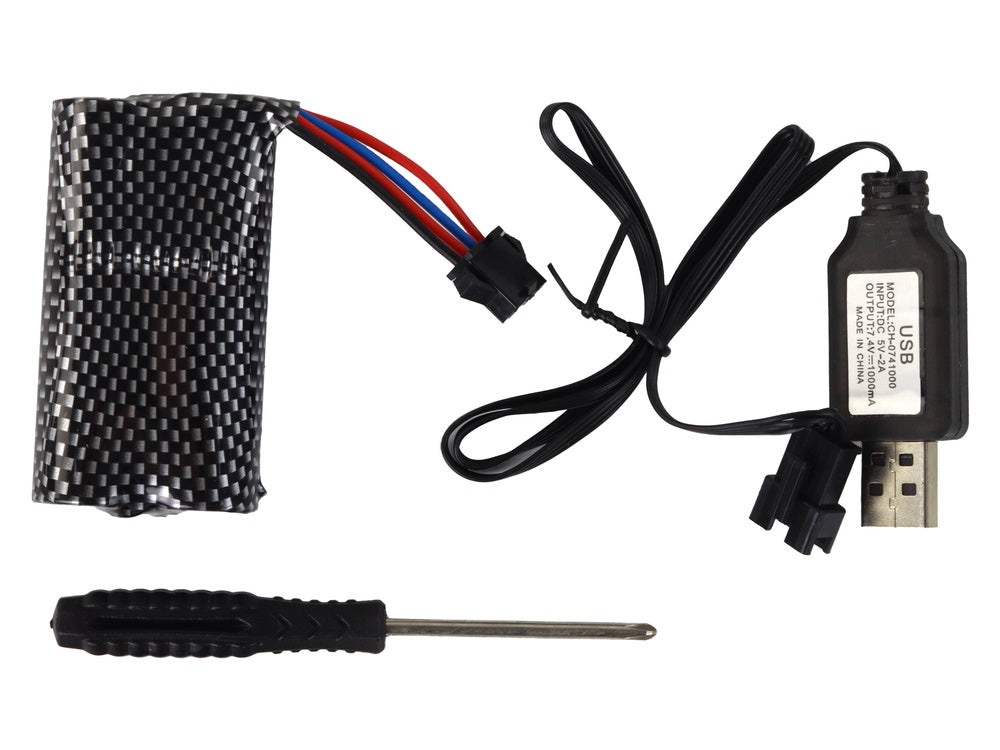 Didelis vandens pistoletas 750 ml, raudonas