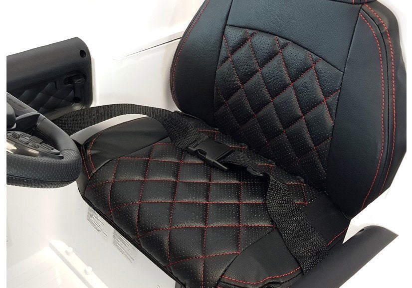 Vienvietis elektrinis džipas vaikams Mercedes G63 BBH-0003 EZ, baltas