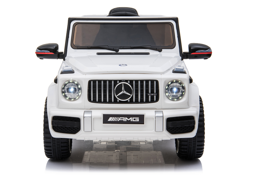 Vienvietis elektrinis džipas vaikams Mercedes G63 BBH-0003 EZ, baltas