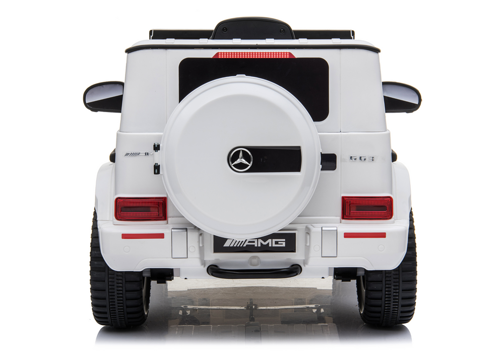 Vienvietis elektrinis džipas vaikams Mercedes G63 BBH-0003 EZ, baltas