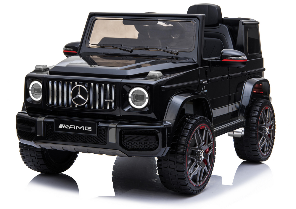 Vienvietis elektrinis džipas vaikams Mercedes G63 BBH-0003 EZ, juodas