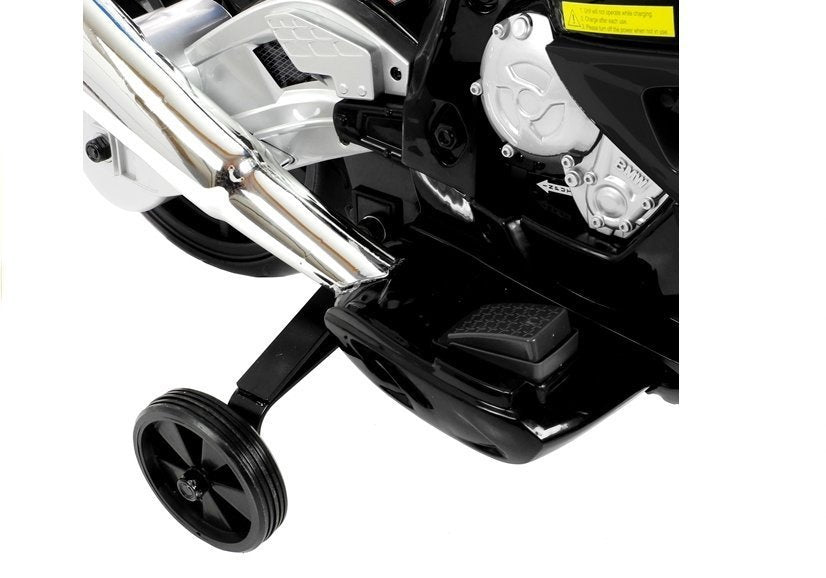 Vaikiškas elektrinis BMW S1000RR motociklas, juodas