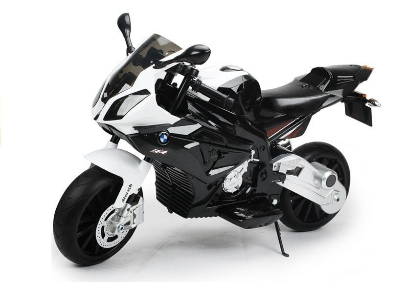 Vaikiškas elektrinis BMW S1000RR motociklas, juodas
