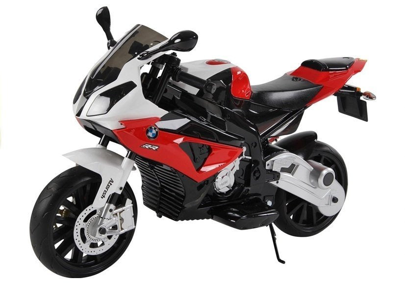 Vaikiškas elektrinis BMW S1000RR motociklas, raudonas