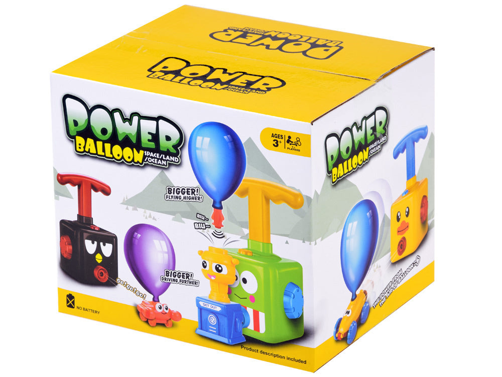 Mašinėlių rinkinys varomos balionais ir pompa