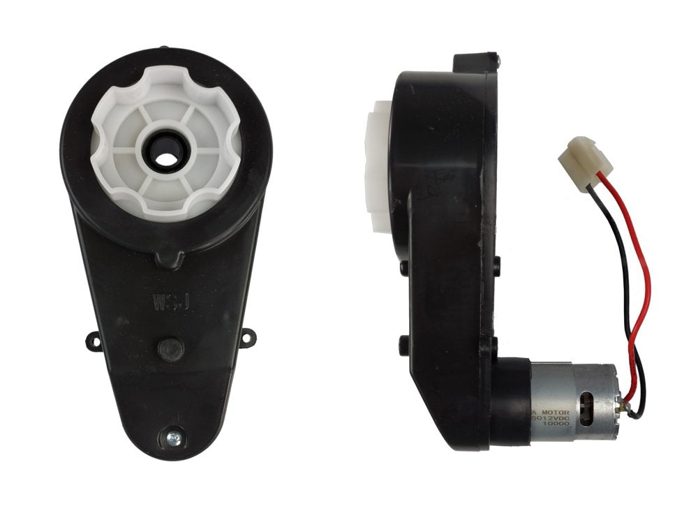 Variklis su pavarų dėže 12V 10000 aps/min vaikiškam elektromobiliui