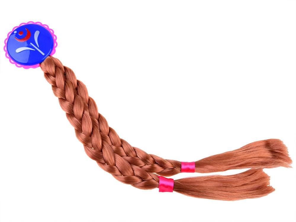 Princesių rinkinys su karūna ir prisegama kasa, rožinis