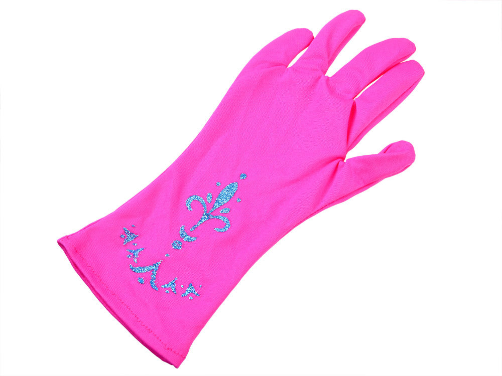 Princesių rinkinys su karūna ir prisegama kasa, rožinis