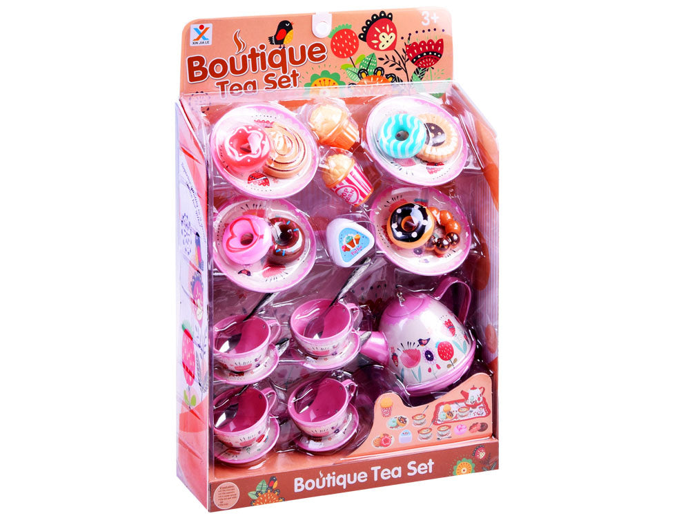 Elegantiškas arbatos rinkinys vaikams su saldumynais