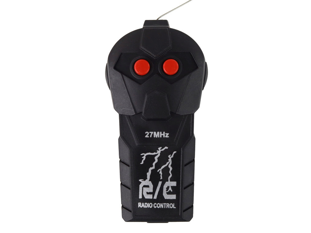 Nuotoliniu būdu valdomas keleivinis lėktuvas, mėlynas