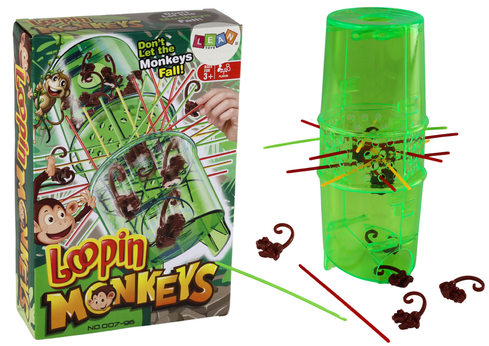 Arkadinis žaidimas „Krentančios beždžionės“