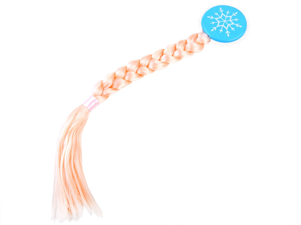 Princesių rinkinys su karūna ir prisegama kasa, mėlynas