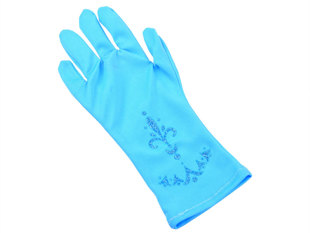 Princesių rinkinys su karūna ir prisegama kasa, mėlynas