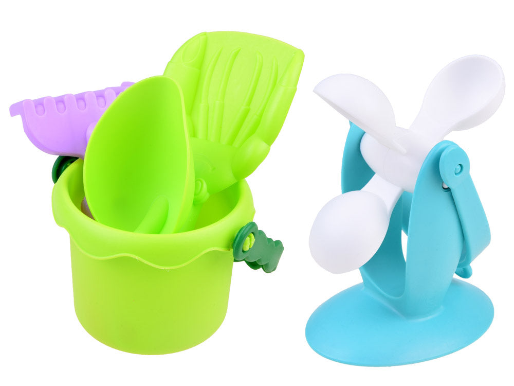 Smėlio žaislų rinkinys su automobiliu