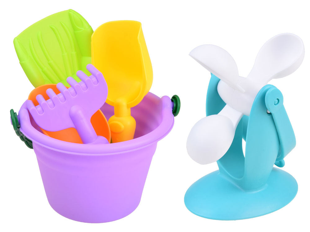 Smėlio žaislų rinkinys su automobiliu