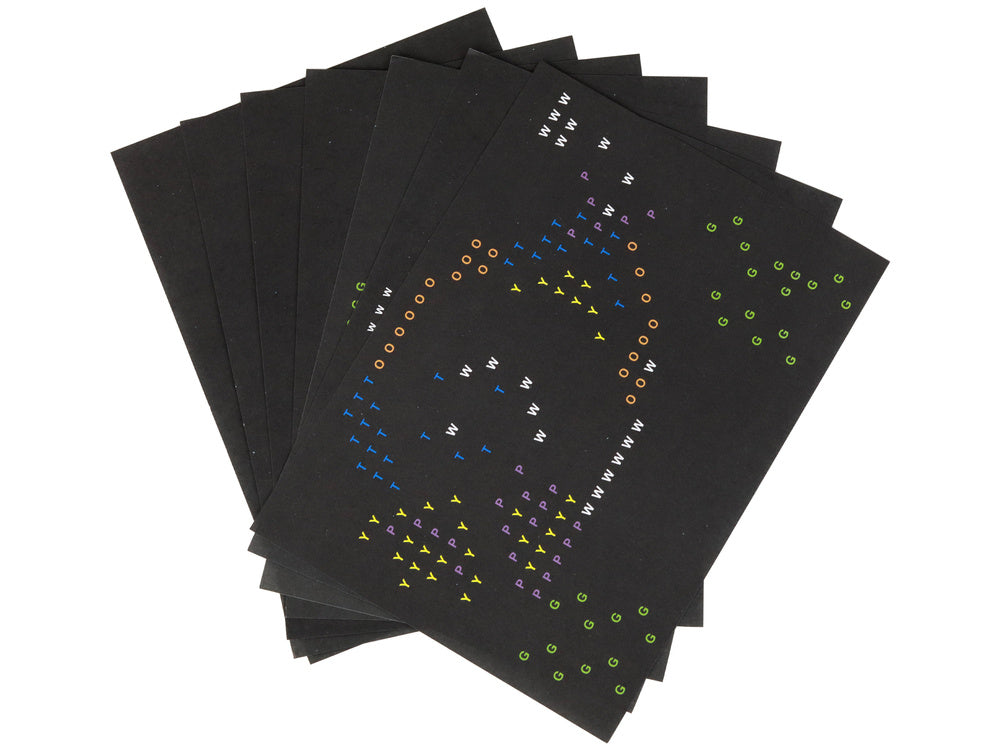 Magiška edukacinė 3D šviečianti dėlionių lenta 180 el.