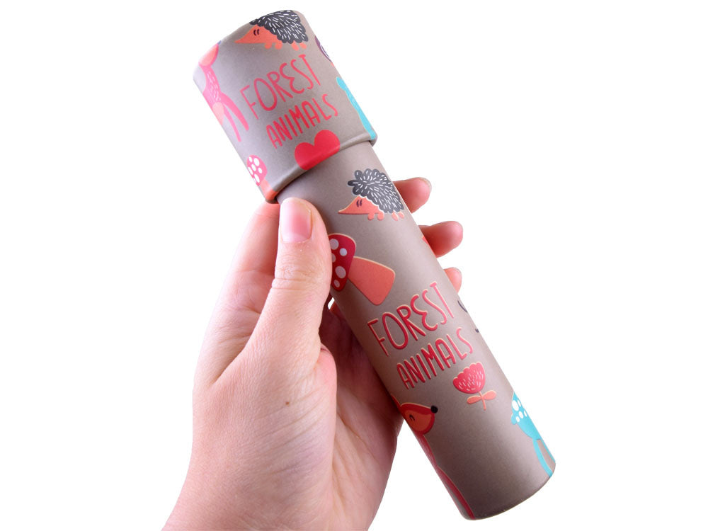 Vaikiškas kaleidoskopas, rudas