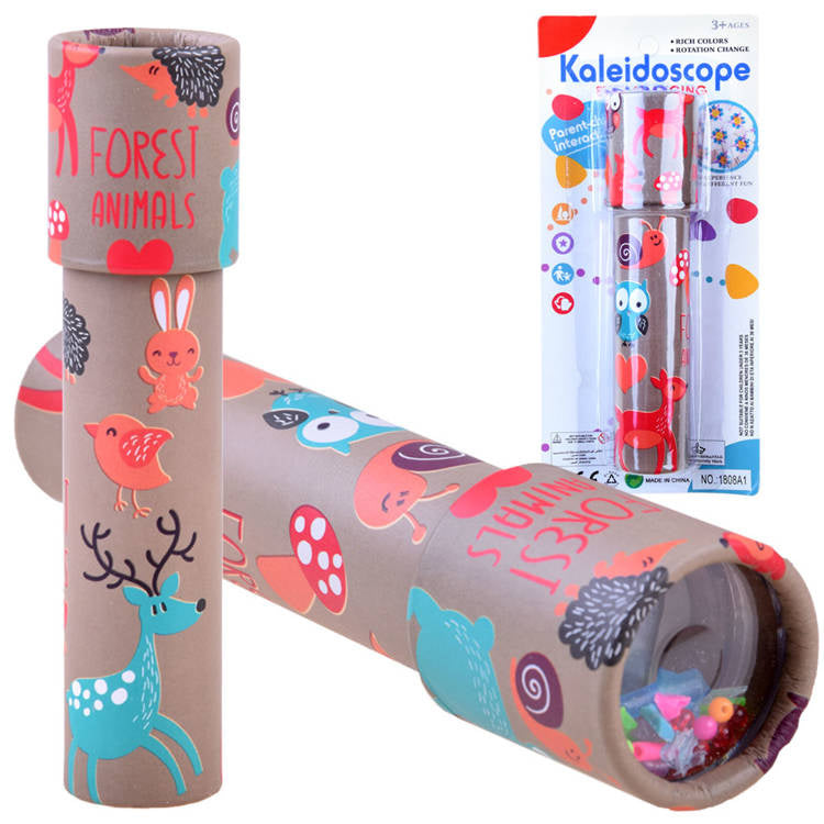 Vaikiškas kaleidoskopas, rudas