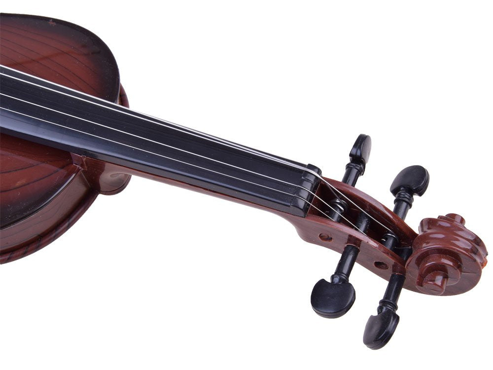 Vaikiškas smuikas, tamsiai rudas