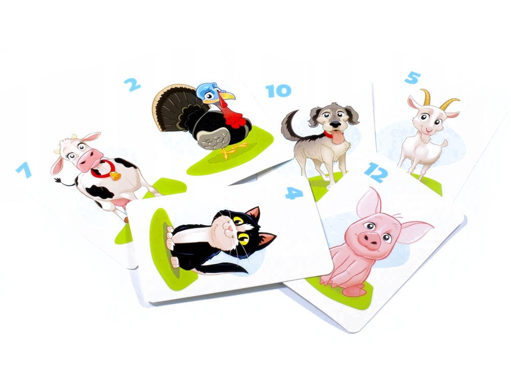 Stalo žaidimas kortos „Kiemo draugai“, Multigra