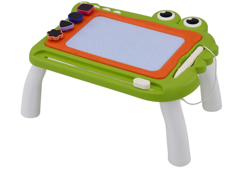 Piešimo stalas krokodilas, žalias