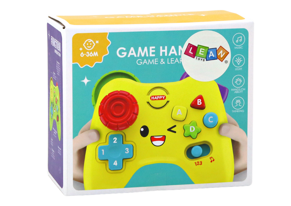 Interaktyvi konsolė su šviesa ir garsais, žalia