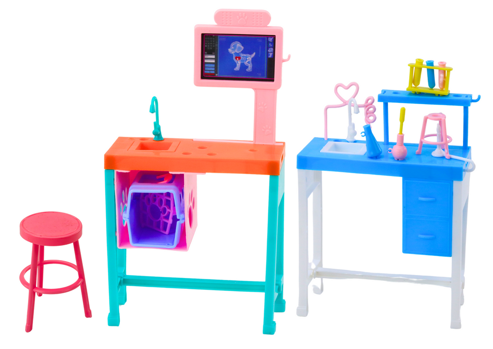 Lėlės - veterinarijos gydytojos rinkinys