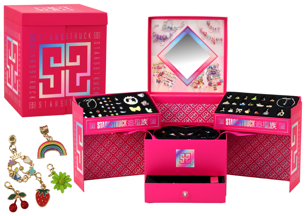 Papuošalų gaminimo rinkinys skrynelėje 1267 el.